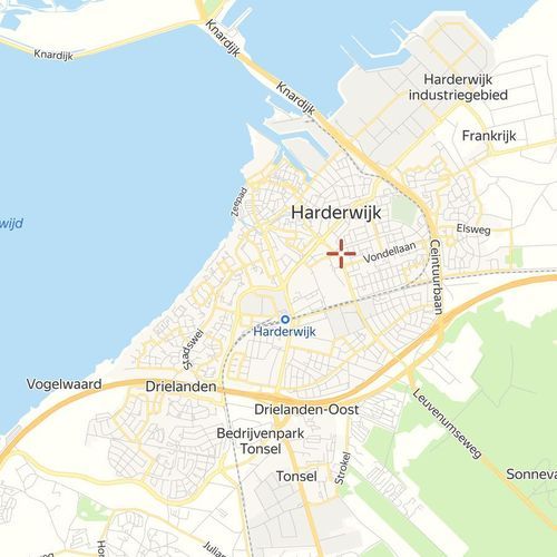 Losliggend dakleer op plat dak in Harderwijk